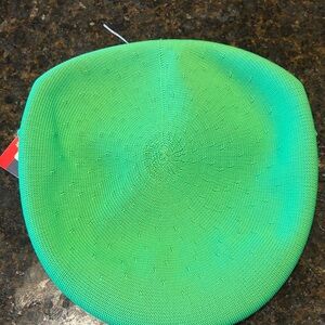 Kangol Lightweight Knit Beret in Mint Green